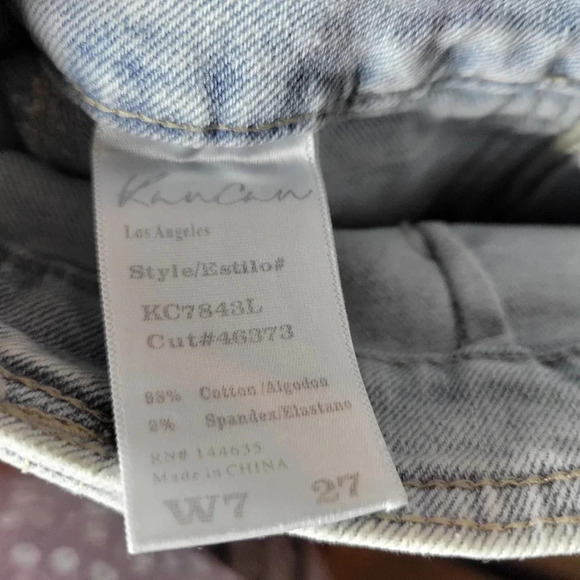 KanCan Felicity High Rise Slim Straight Leg Cargo Utility Gorpcore Pants 27 NWT - Picture 4 of 7